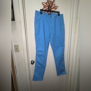 Dickies Women's Light Blue Straight Leg Pants